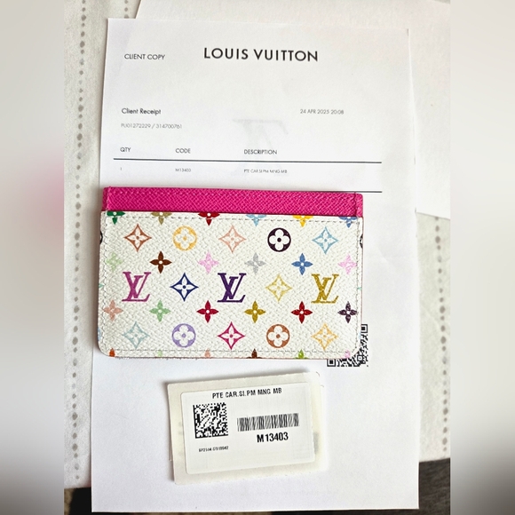 Louis Vuitton x Murakami Kawaii Pink Card Holder | SOLD OUT | Rare Collectible - Picture 7 of 7